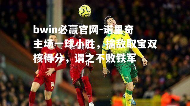 诺里奇主场一球小胜，擒敌取宝双核得分，谓之不败铁军